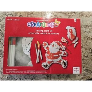Creatology Christmas Sewing Craft Kit Santa Claus Doll Kids Fun Creative Art New